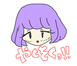 komekawaii,girls sticker #8705408