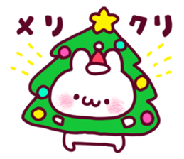 Dependent Rabbit! "Winter version" sticker #8705438