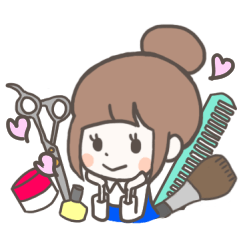美容師 Lineクリエイターズスタンプまとめ Stamplist