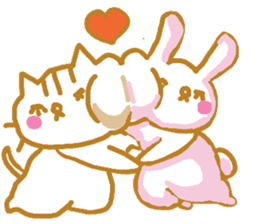 Shita-matsu Nako(bottom-eyelash Cat) sticker #8706017