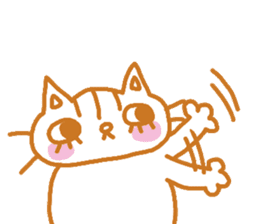 Shita-matsu Nako(bottom-eyelash Cat) sticker #8706019