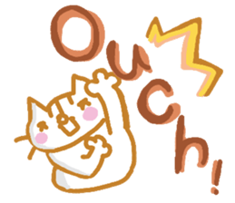 Shita-matsu Nako(bottom-eyelash Cat) sticker #8706022