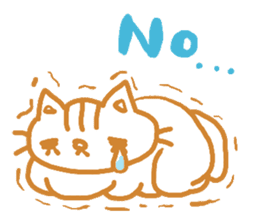 Shita-matsu Nako(bottom-eyelash Cat) sticker #8706023