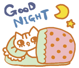 Shita-matsu Nako(bottom-eyelash Cat) sticker #8706025