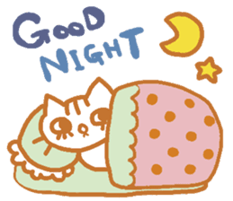 Shita-matsu Nako(bottom-eyelash Cat) sticker #8706025