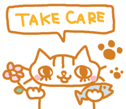 Shita-matsu Nako(bottom-eyelash Cat) sticker #8706026