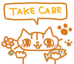 Shita-matsu Nako(bottom-eyelash Cat) sticker #8706026