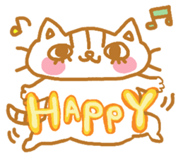Shita-matsu Nako(bottom-eyelash Cat) sticker #8706031