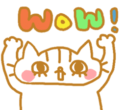 Shita-matsu Nako(bottom-eyelash Cat) sticker #8706033