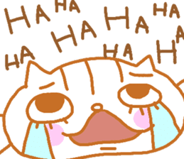 Shita-matsu Nako(bottom-eyelash Cat) sticker #8706043