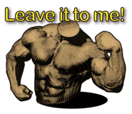 We are Muscle Guys!! sticker #8706063