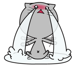 Nyanko fun everyday sticker #8706100