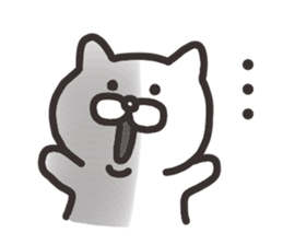 Round catsss sticker #8706530