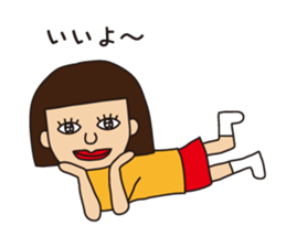 Miss.Sumiko of a Sakamoto sticker #8706791