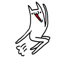 Cat was written. sticker #8706927