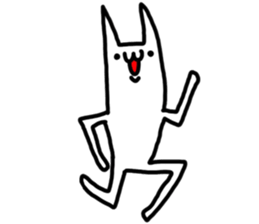 Cat was written. sticker #8706929