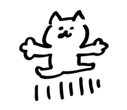 The Kawaii Cat sticker #8707300