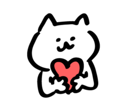 The Kawaii Cat sticker #8707307