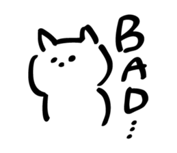 The Kawaii Cat sticker #8707311