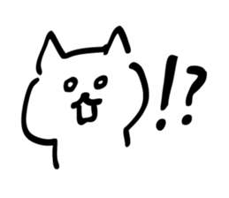 The Kawaii Cat sticker #8707318