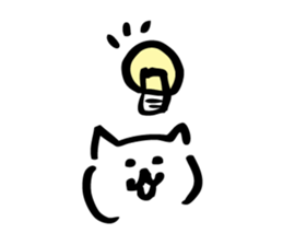 The Kawaii Cat sticker #8707321