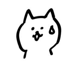 The Kawaii Cat sticker #8707323