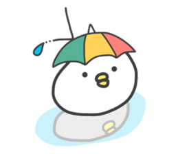 Nushi of white sticker #8707771