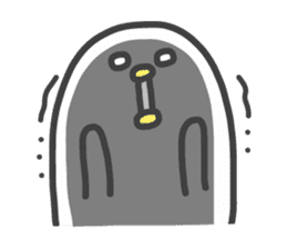 Nushi of white sticker #8707778