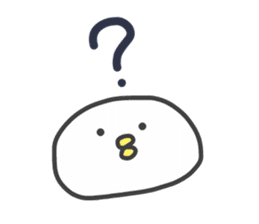 Nushi of white sticker #8707800