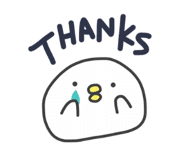 Nushi of white sticker #8707809