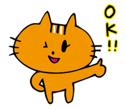 Cat sometimes fish sticker #8707902