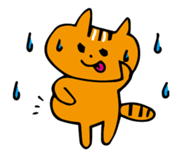 Cat sometimes fish sticker #8707917