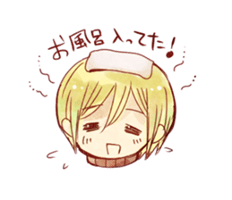 caramel boy sticker #8708252