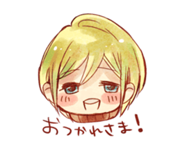 caramel boy sticker #8708262