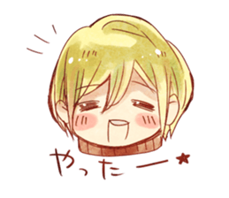 caramel boy sticker #8708264