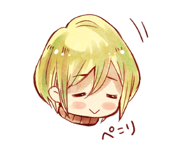 caramel boy sticker #8708269