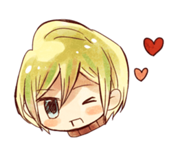 caramel boy sticker #8708280