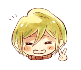 caramel boy sticker #8708281