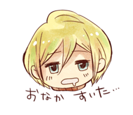 caramel boy sticker #8708289