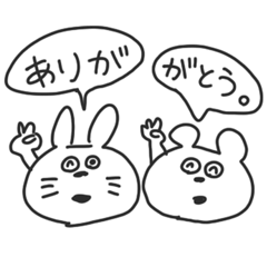 The need for rabbit and bear.