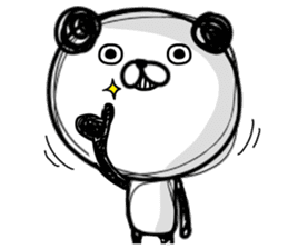 Action Panda sticker #8709093