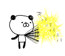 Action Panda sticker #8709095