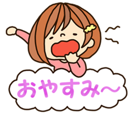 Girlfriend Sticker New Year version sticker #8709179