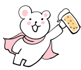 Beer bear Sticker! sticker #8709618