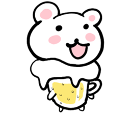 Beer bear Sticker! sticker #8709629