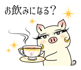 An actress  A pig  Intermediate. sticker #8709651