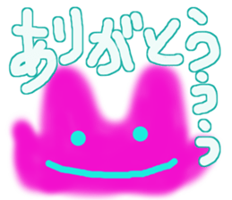 Lucky pink bunny sticker #8710107