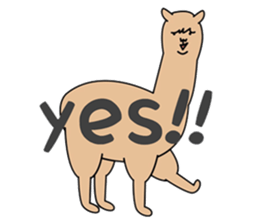 ALPACA COFFEE sticker #8710135