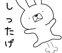 Dialect rabbit [akita] sticker #8710256