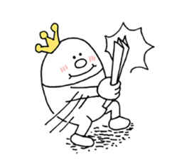 Communication of Mr. Tamago sticker #8710495